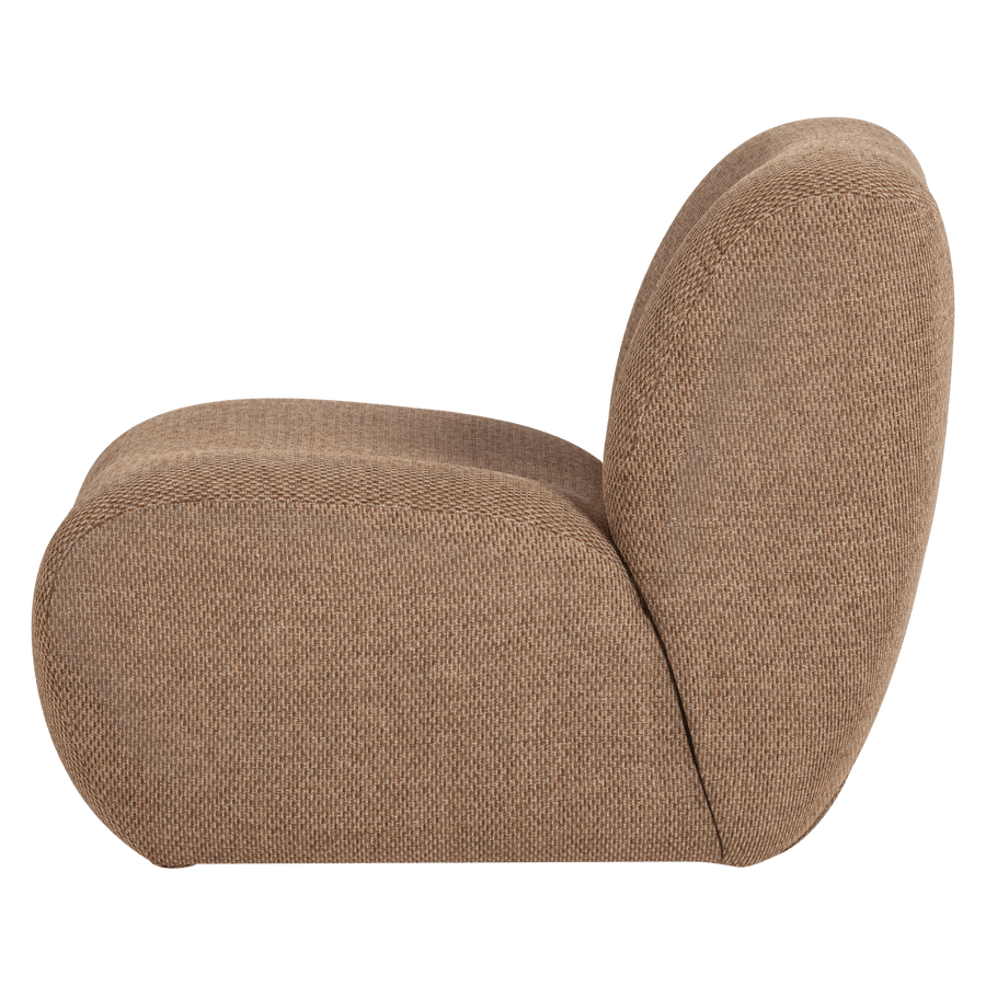NOMU FAUTEUIL GROVE CHENILLE LICHTBRUIN [fsc]