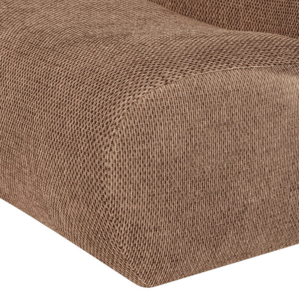 NOMU FAUTEUIL GROVE CHENILLE LICHTBRUIN [fsc]