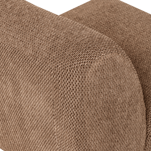 NOMU FAUTEUIL GROVE CHENILLE LICHTBRUIN [fsc]