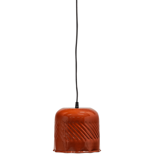 ARLESO HANGLAMP METAAL ORANJE/BRUIN