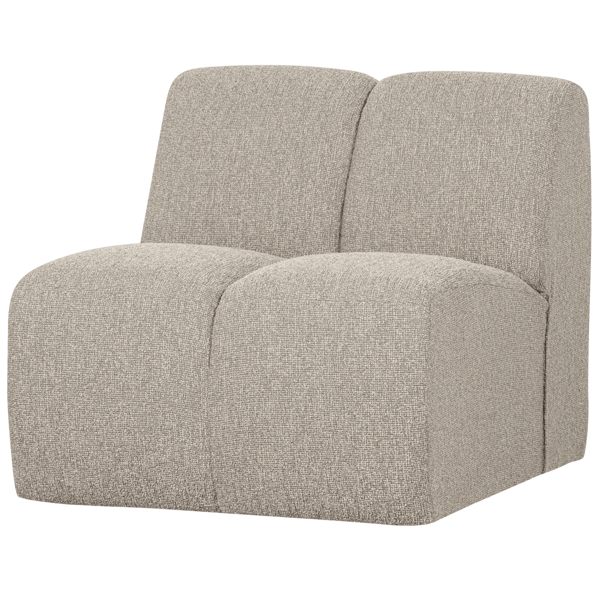 MOJO 1-ZITS ELEMENT BOUCLE BEIGE MELANGE