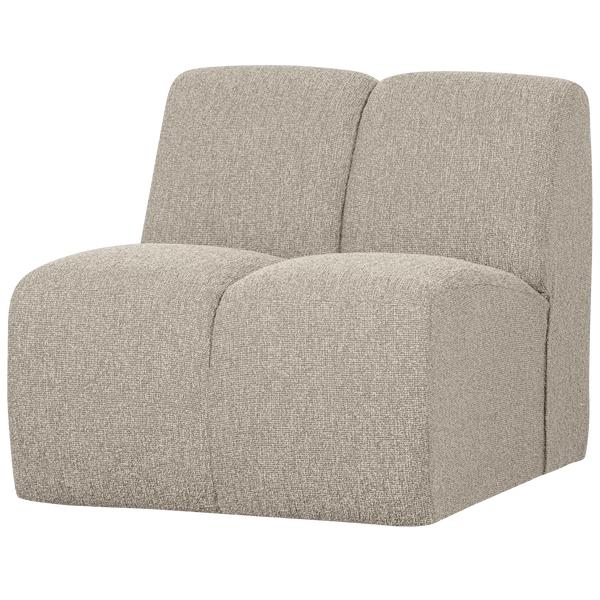 MOJO 1-ZITS ELEMENT BOUCLE BEIGE MELANGE