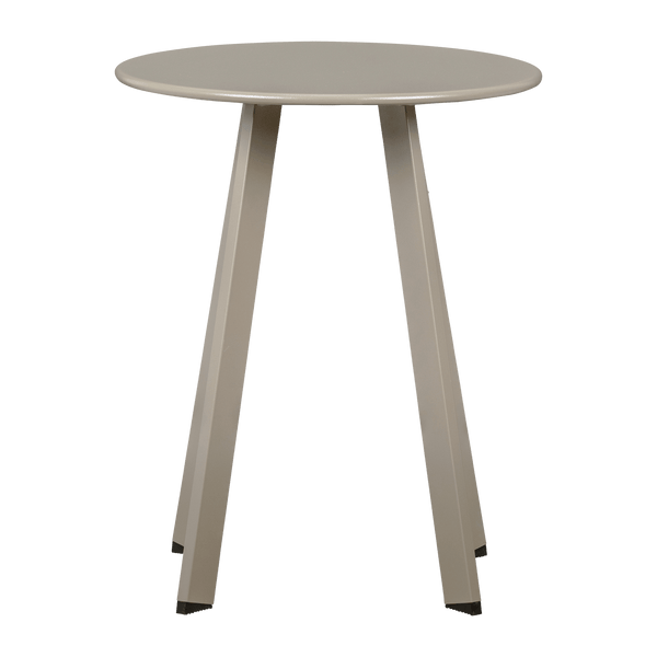 FER TUIN BIJZETTAFEL O40 CM METAAL ZAND