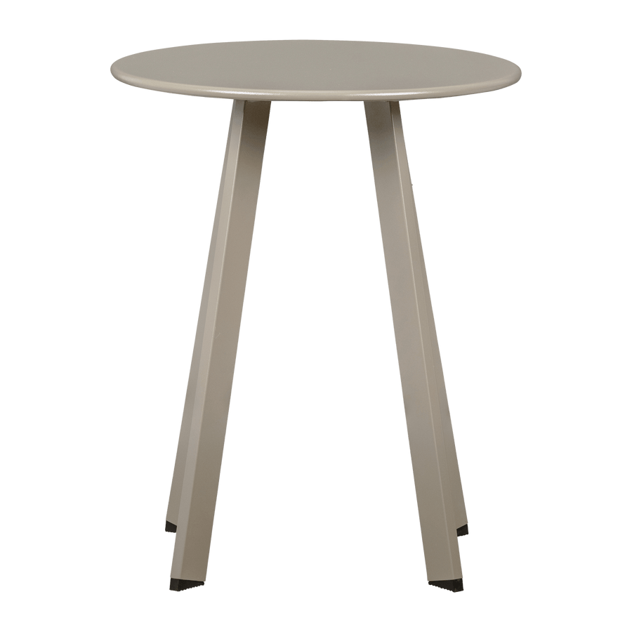 FER TUIN BIJZETTAFEL O40 CM METAAL ZAND