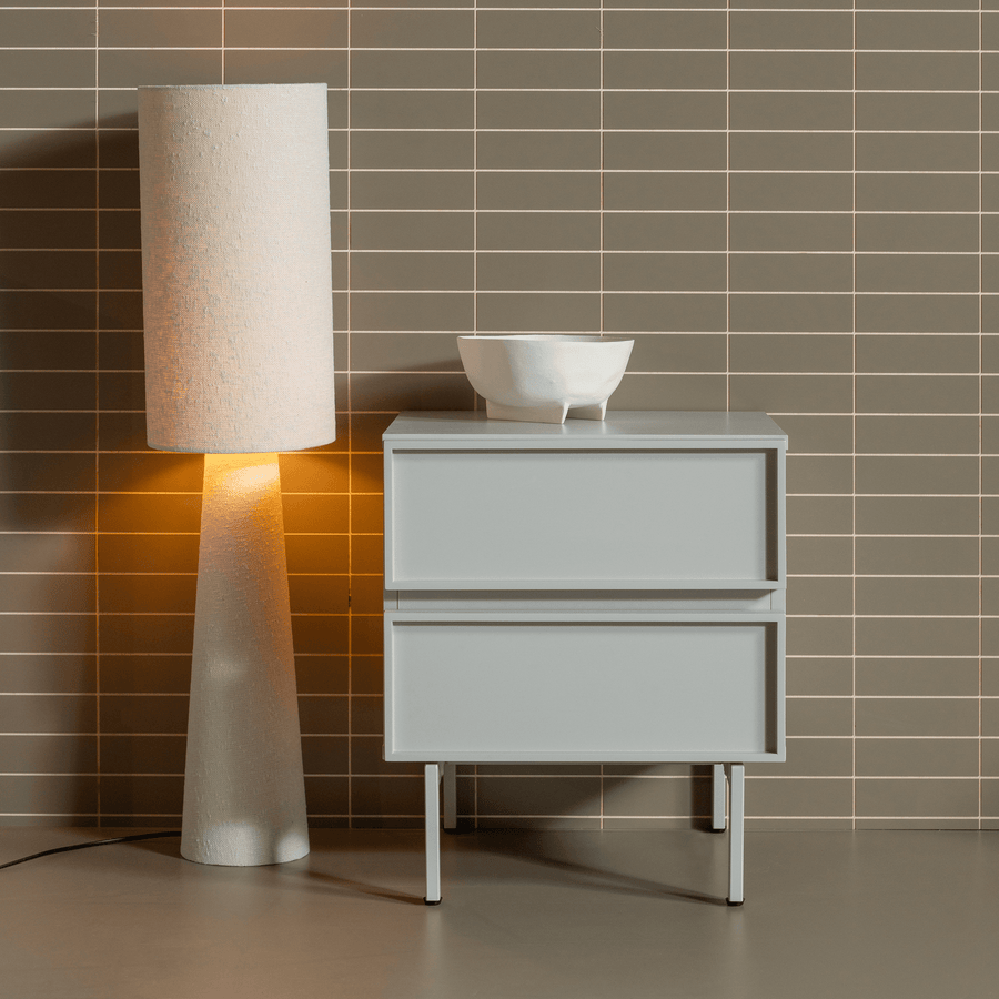 TOURS LADEKAST/NACHTKASTJE 2 LADES MELAMINE/MDF ZAND