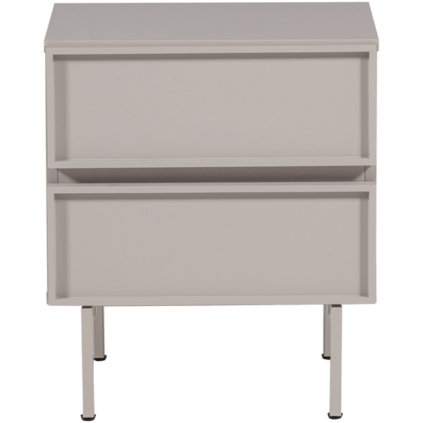 TOURS LADEKAST/NACHTKASTJE 2 LADES MELAMINE/MDF ZAND
