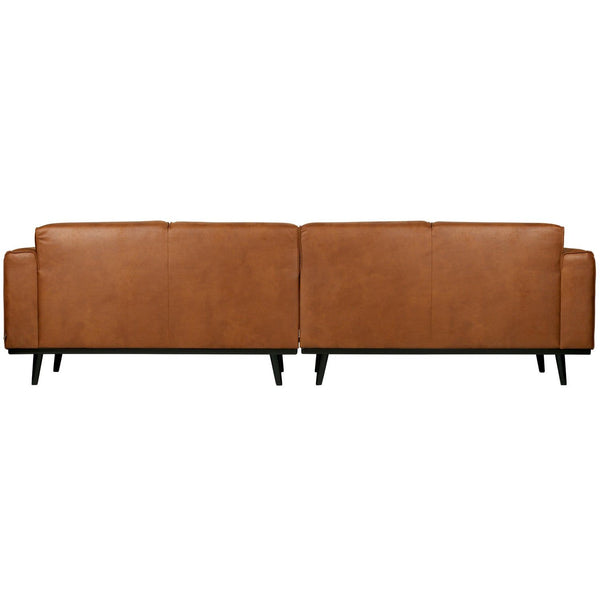 STATEMENT 4-ZITS BANK 280 CM ECOLEER COGNAC