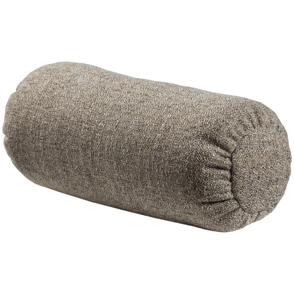 BAGGY ROLKUSSEN 50XO23 CM GEWEVEN STOF BRUIN MELANGE