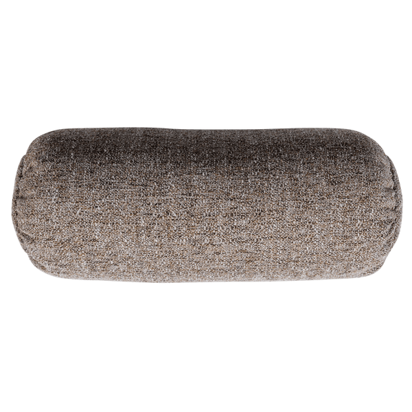 BAGGY ROLKUSSEN 50XO23 CM GEWEVEN STOF BRUIN MELANGE