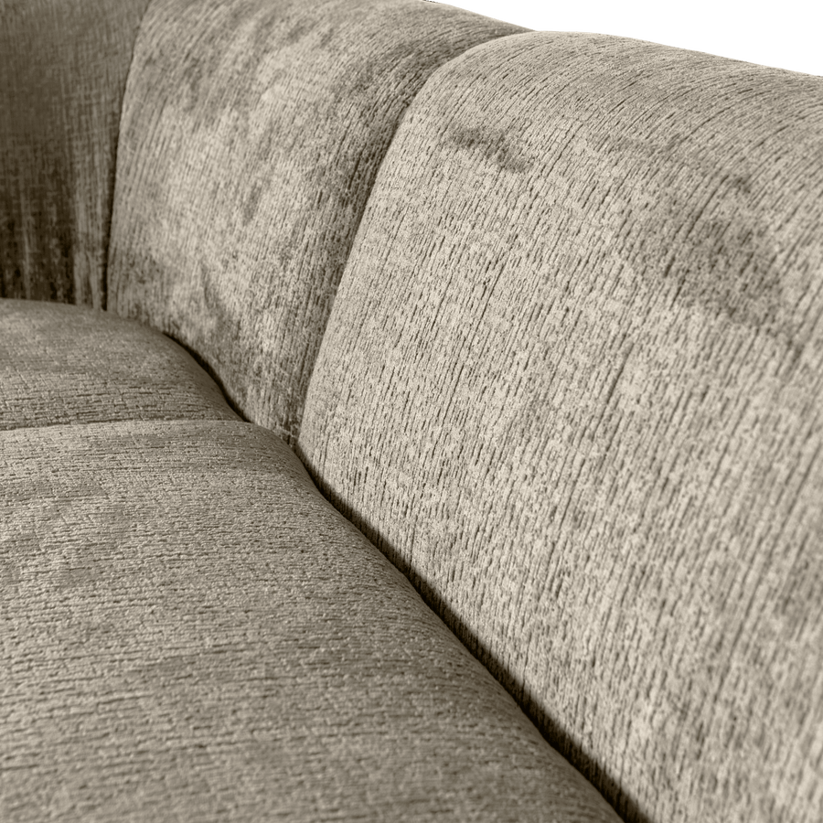 SLOPING HOEKBANK LINKS STRUCTURE VELVET WHEATFIELD