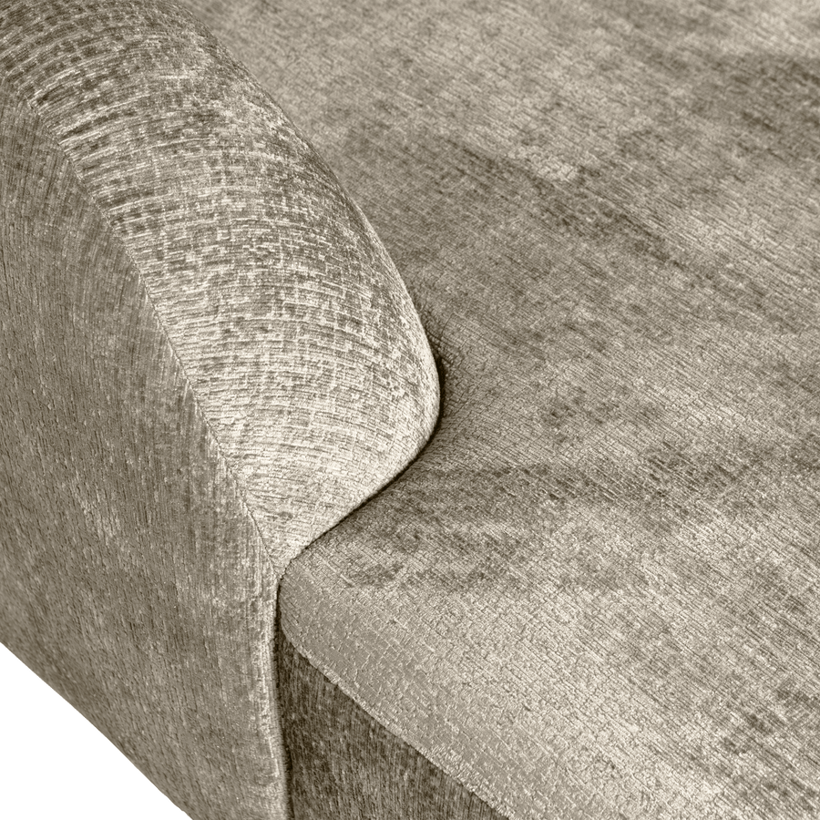 SLOPING HOEKBANK LINKS STRUCTURE VELVET WHEATFIELD