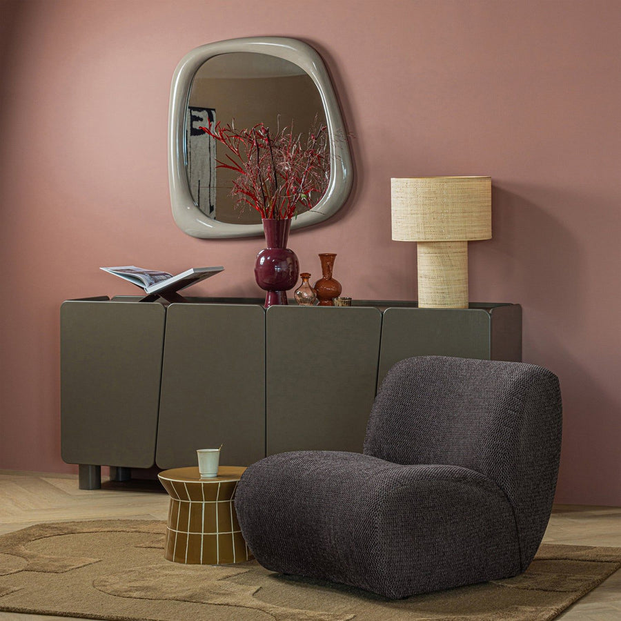 NOMU FAUTEUIL GROVE CHENILLE ANTRACIET [fsc]