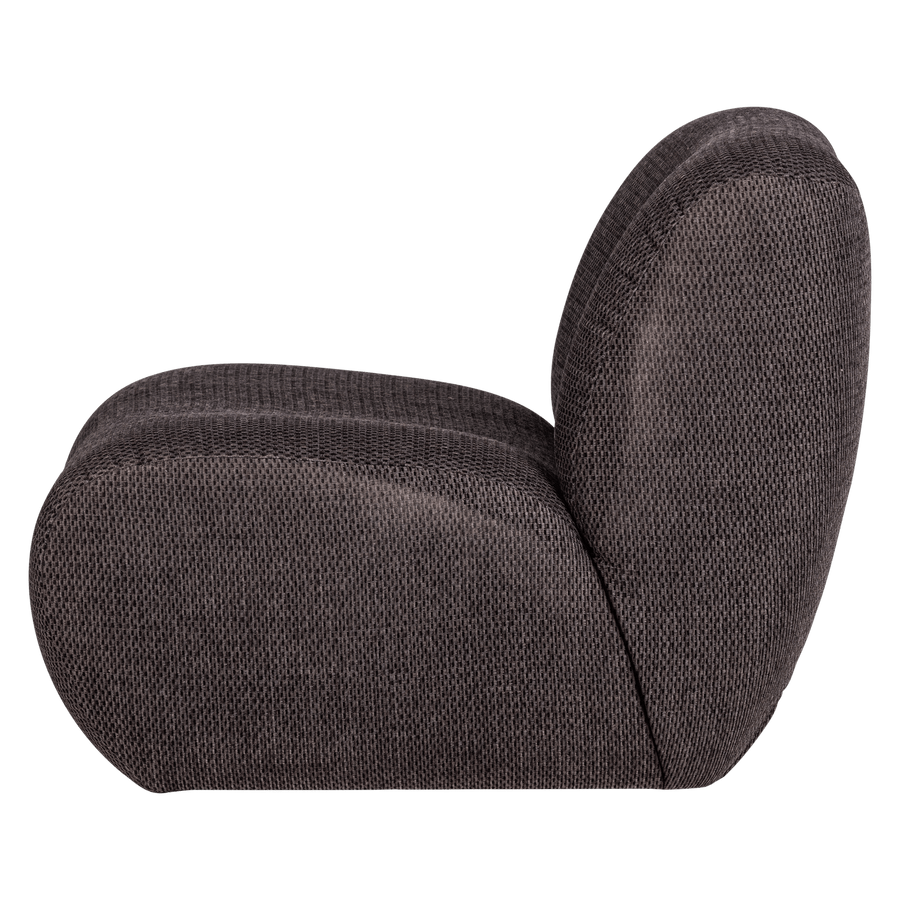 NOMU FAUTEUIL GROVE CHENILLE ANTRACIET [fsc]
