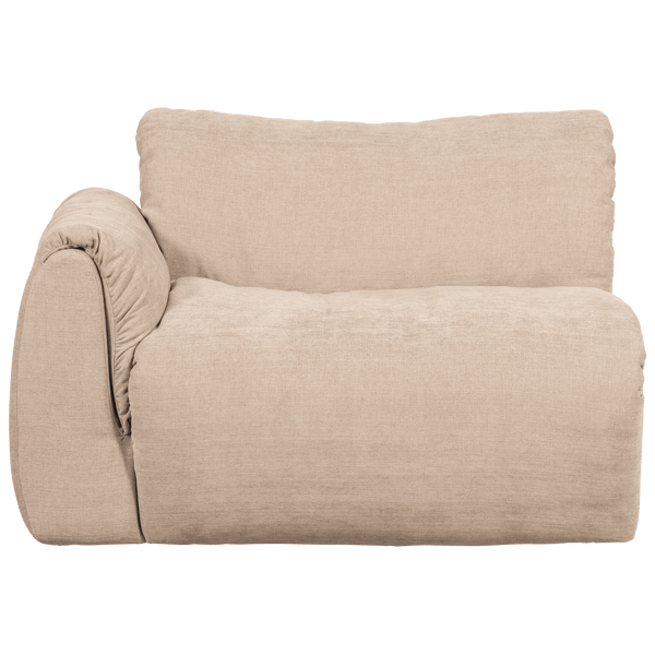 BAGGY 1-ZITS ELEMENT MET ARM LINKS GEWEVEN CHENILLE ZAND