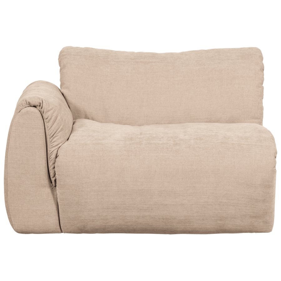BAGGY 1-ZITS ELEMENT MET ARM LINKS GEWEVEN CHENILLE ZAND