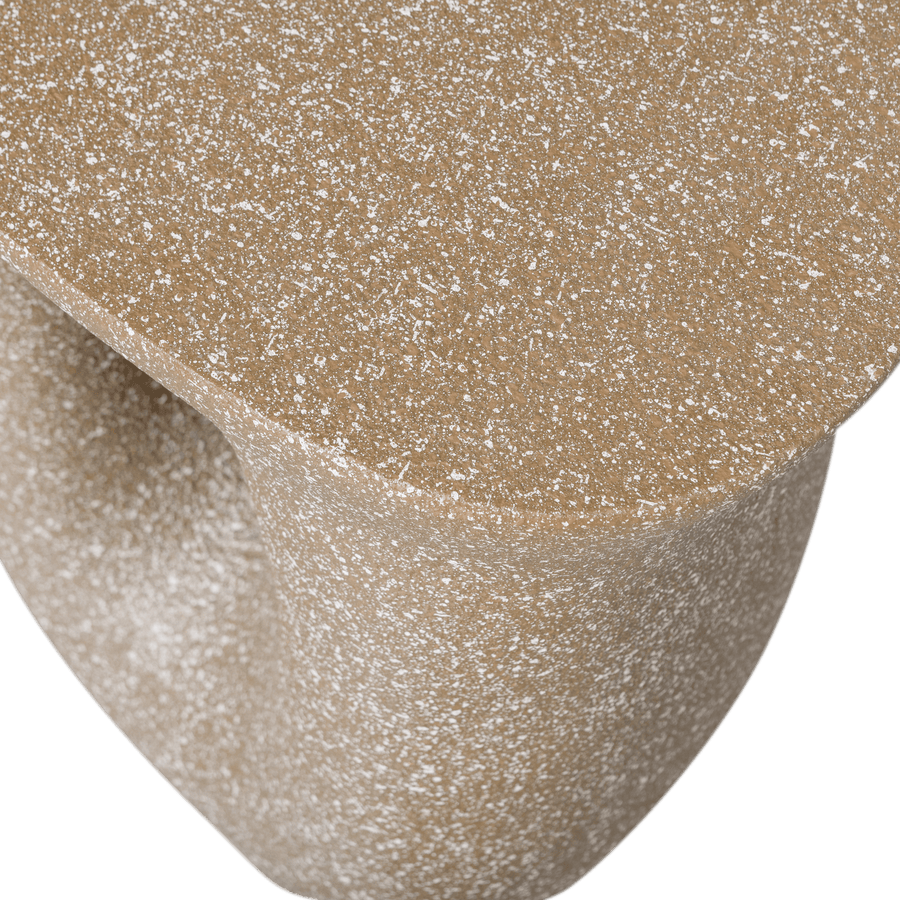 MOSON BIJZETTAFEL MET SPIKKELS BEIGE