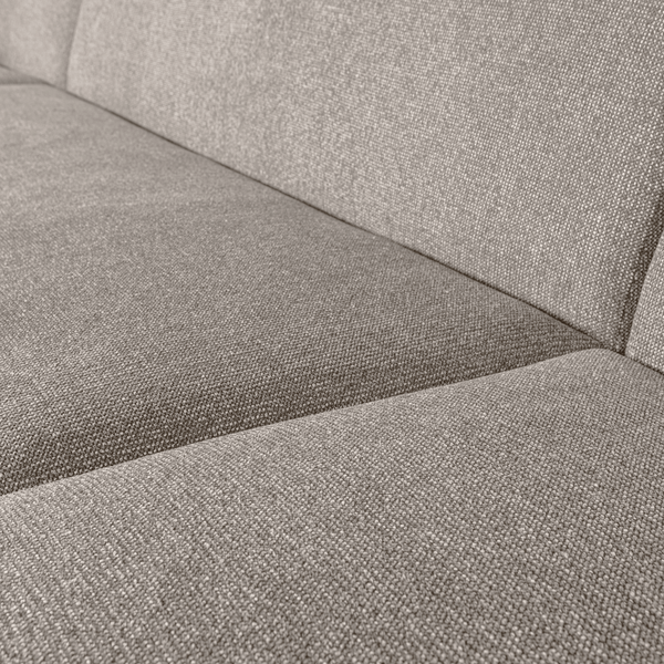 SLOPING U-VORM BANK OFF WHITE MELANGE