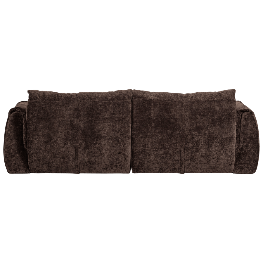 BAGGY 2-ZITS BANK 3D CHENILLE DONKERBRUIN
