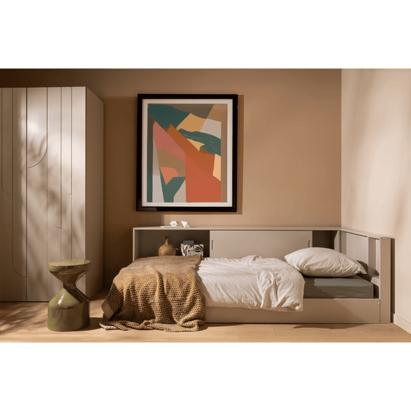 CARTER HOEKBED LINKS/RECHTS GRENEN DUST [fsc]