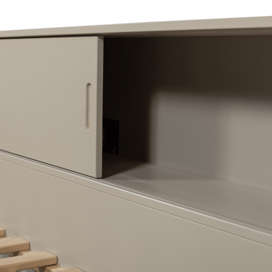 CARTER HOEKBED LINKS/RECHTS GRENEN DUST [fsc]