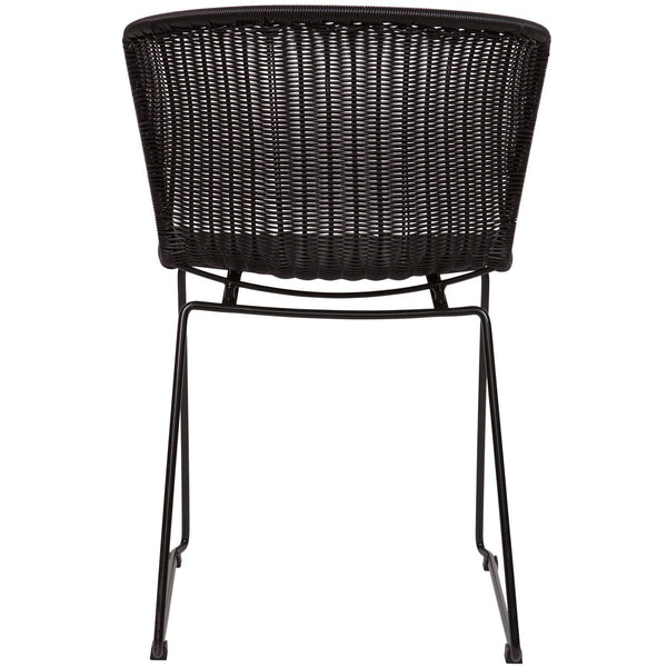 WINGS TUINSTOEL ZWART - SET VAN 2