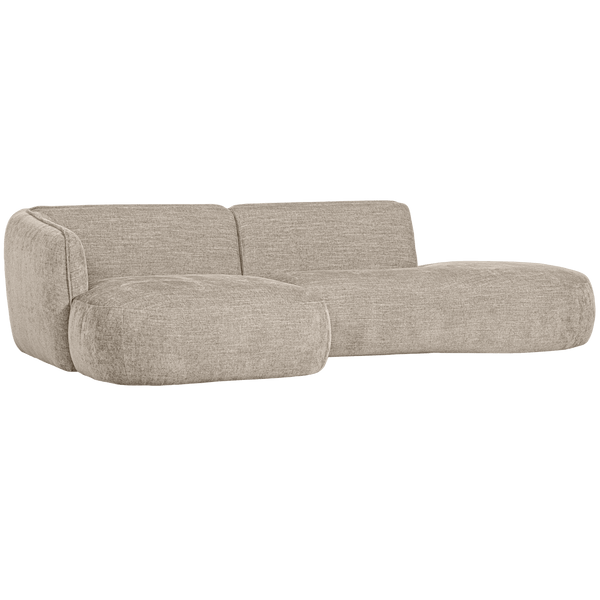POLLY CHAISE LONGUE LINKS ZAND