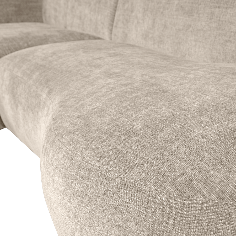 POLLY CHAISE LONGUE LINKS ZAND