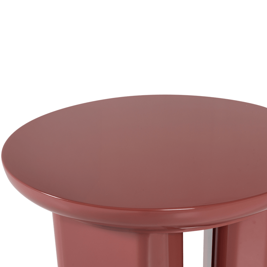 ORIVO BIJZETTAFEL HOUT HOOGGLANS ROODROZE [fsc]