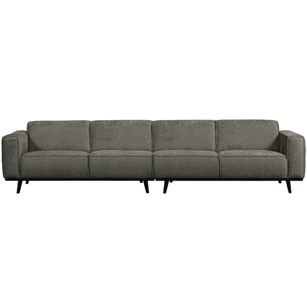 STATEMENT XL 4-ZITS BANK 372 CM STRUCTURE VELVET FROST