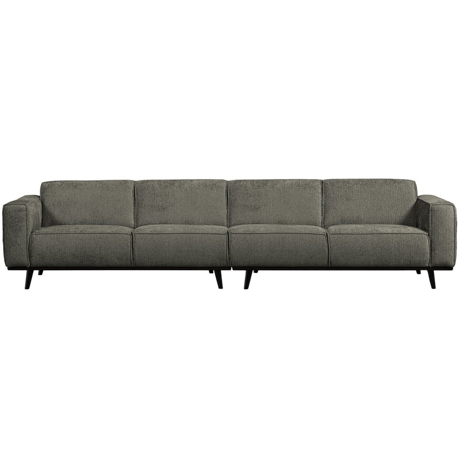 STATEMENT XL 4-ZITS BANK 372 CM STRUCTURE VELVET FROST