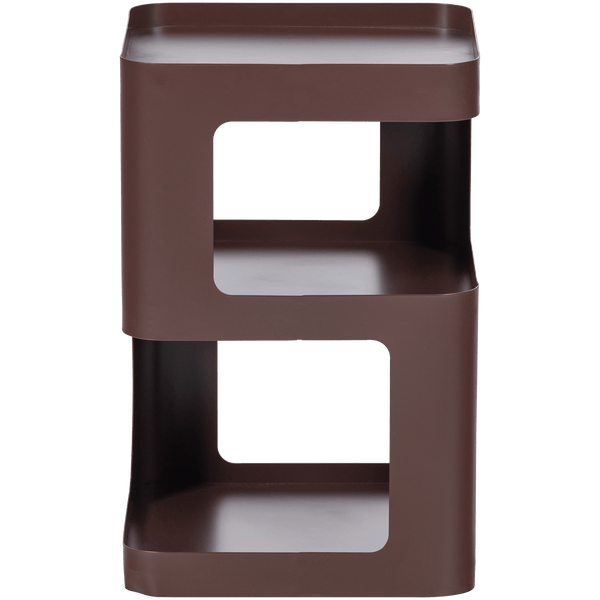 RIV BIJZETTAFEL/NACHTKASTJE METAAL PAARS/BRUIN