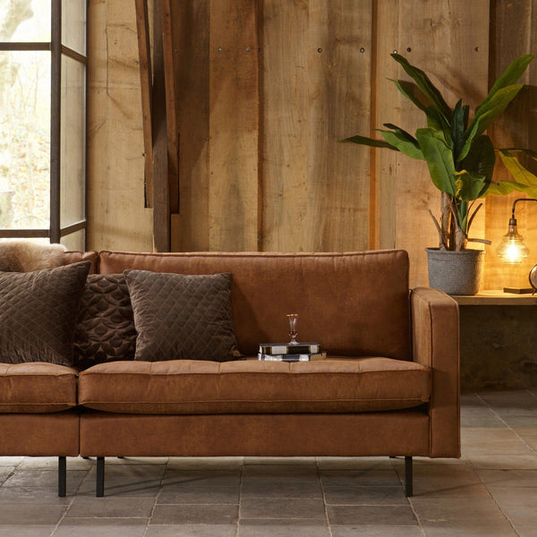 RODEO CLASSIC 3-ZITS BANK ECOLEER COGNAC