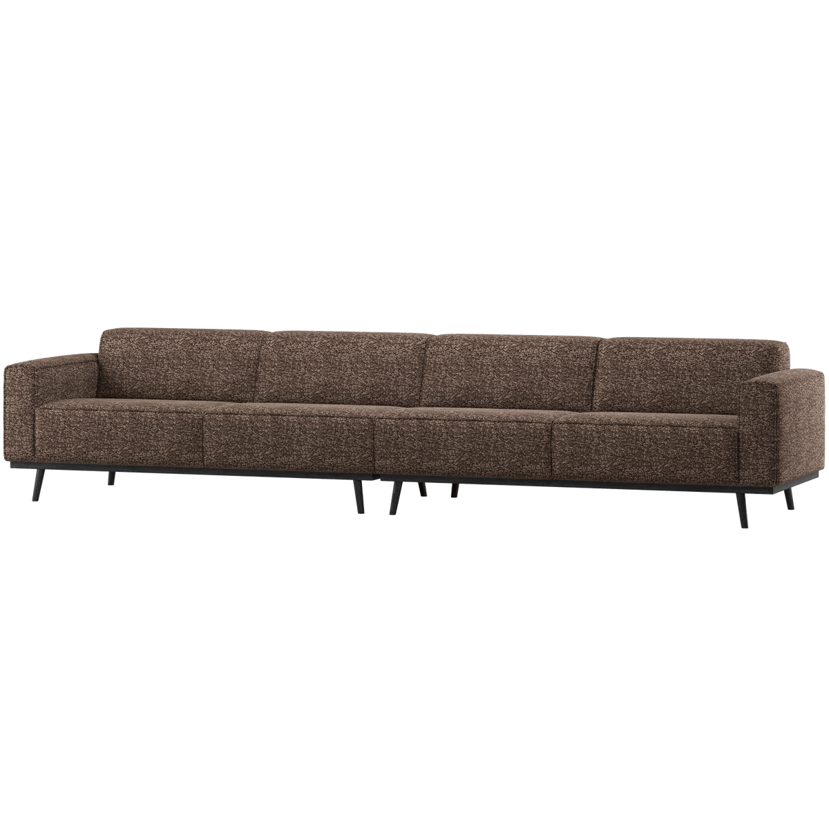 STATEMENT XL 4-ZITS BANK 372 CM BRUIN MELANGE