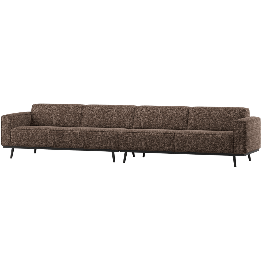 STATEMENT XL 4-ZITS BANK 372 CM BRUIN MELANGE