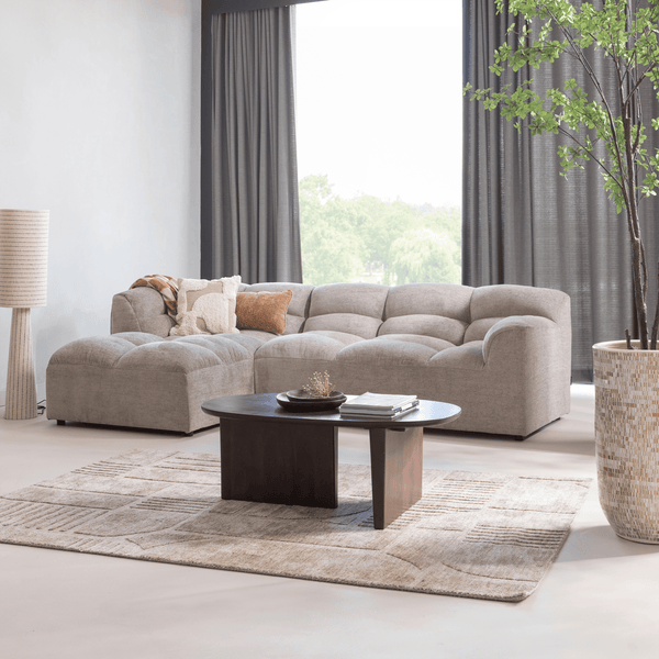 SEAM SALONTAFEL MANGOHOUT DONKERBRUIN