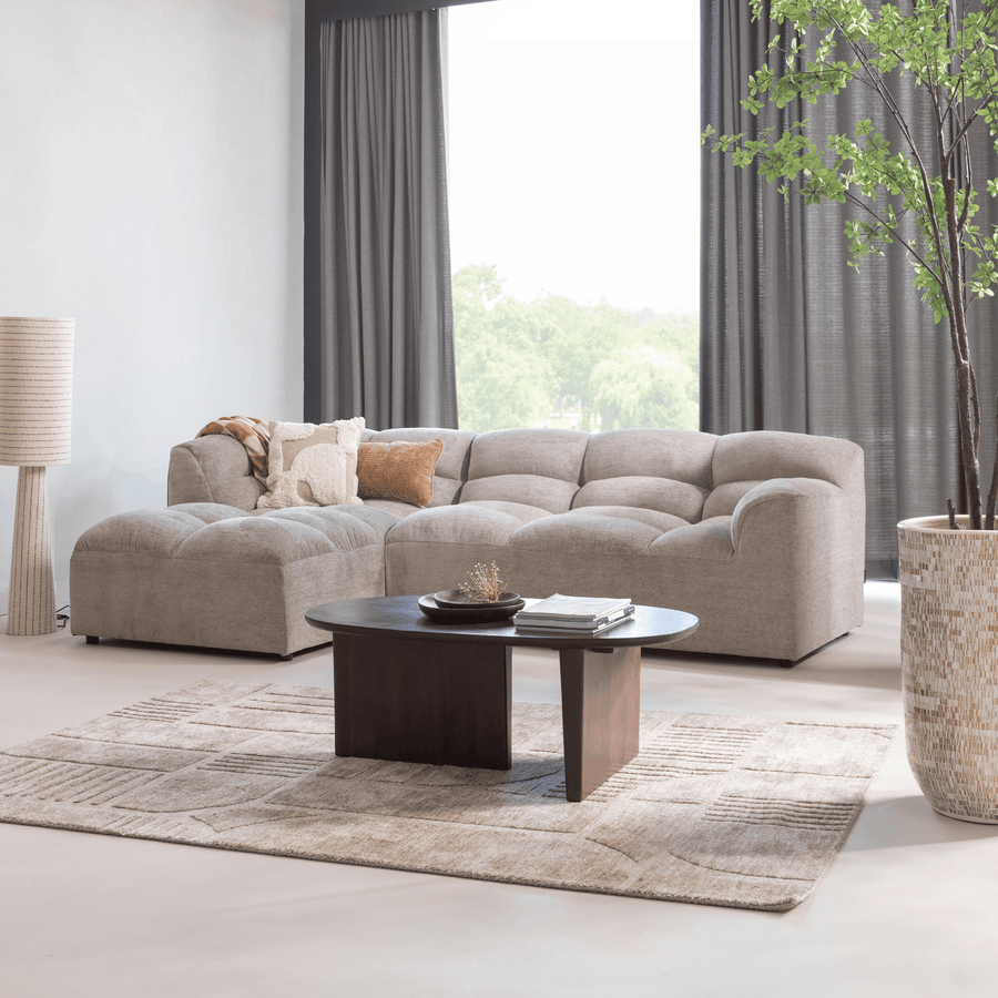 SEAM SALONTAFEL MANGOHOUT DONKERBRUIN