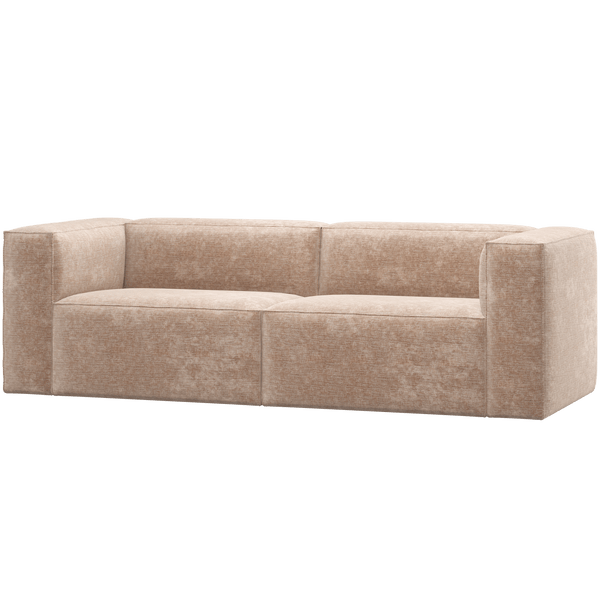 BEAN 3,5-ZITS BANK CHENILLE VELVET NATUREL