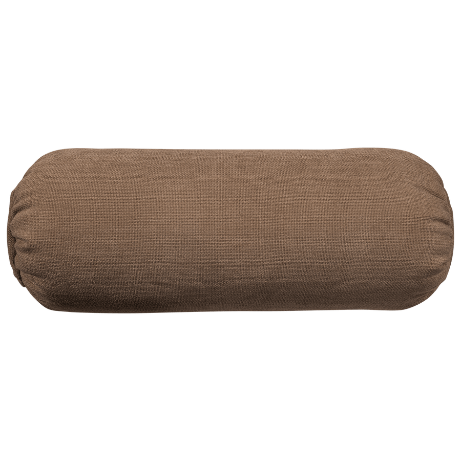 BAGGY ROLKUSSEN 50XO23 CM GEWEVEN CHENILLE BRUIN