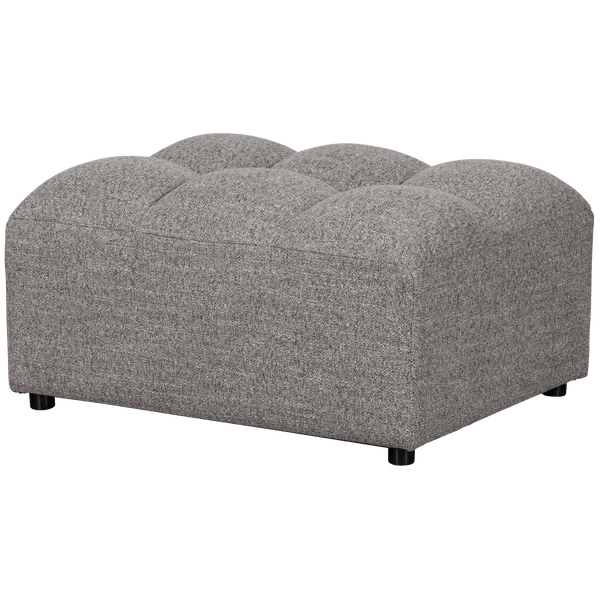 ALLURE HOCKER GEWEVEN STOF KLEI MELANGE