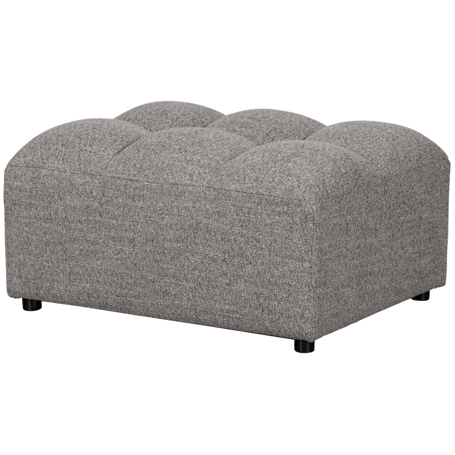 ALLURE HOCKER GEWEVEN STOF KLEI MELANGE