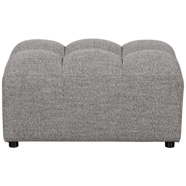 ALLURE HOCKER GEWEVEN STOF KLEI MELANGE