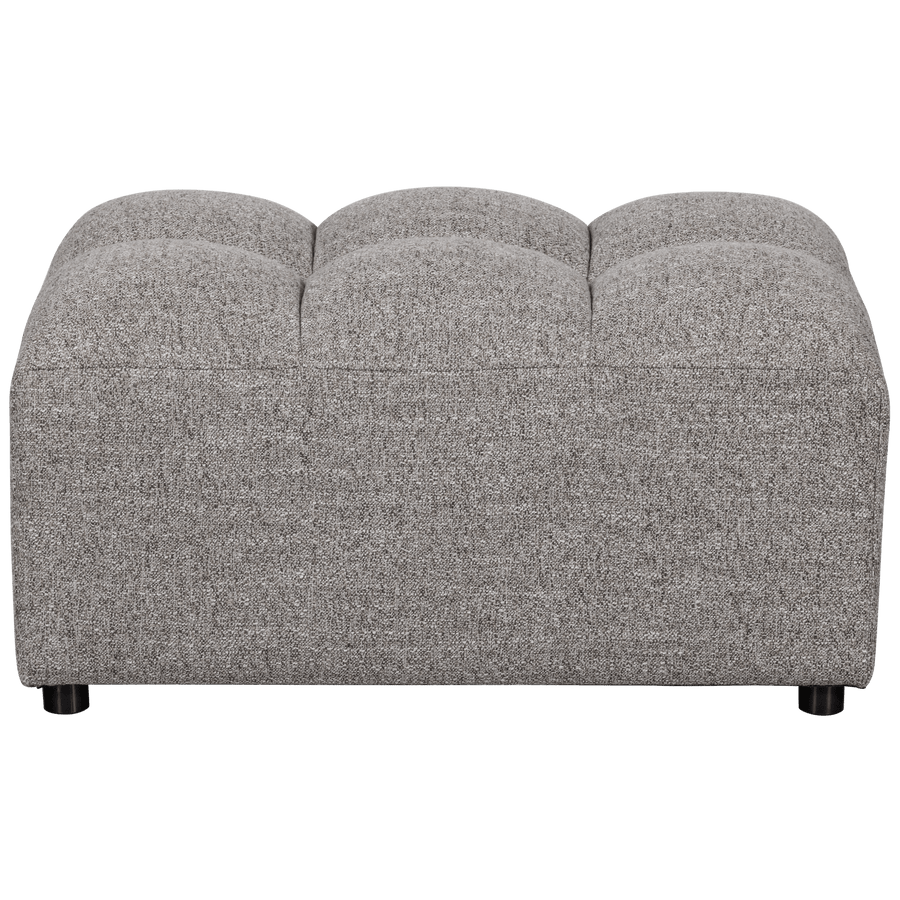 ALLURE HOCKER GEWEVEN STOF KLEI MELANGE