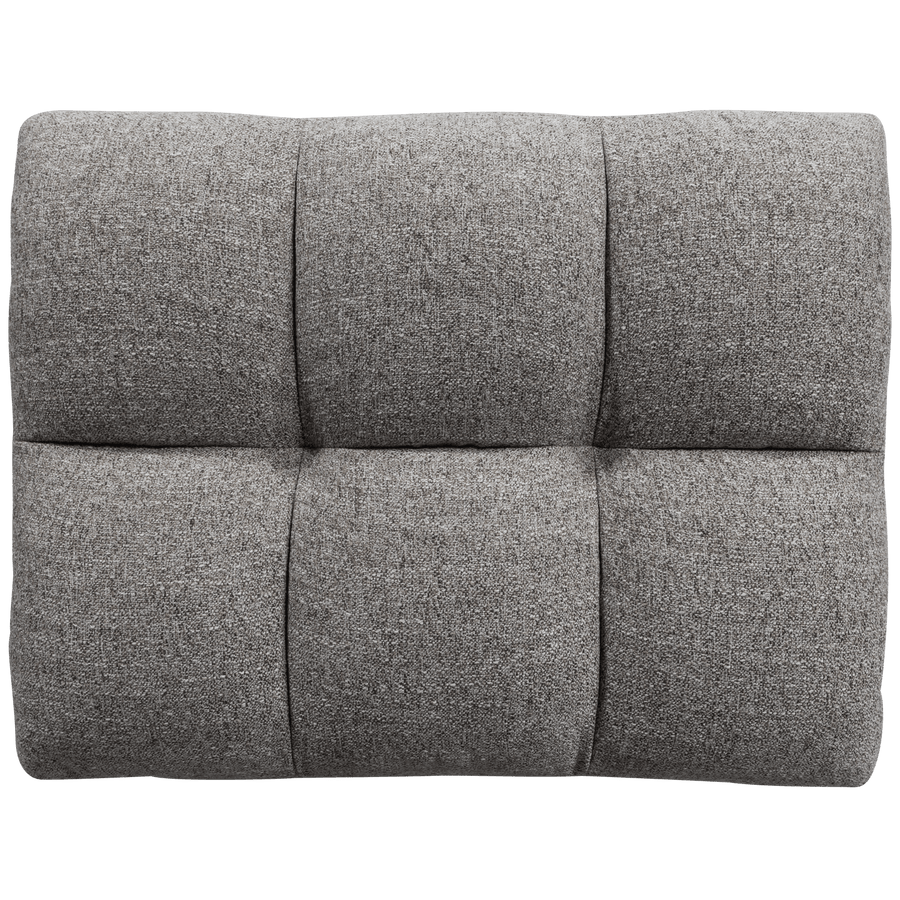 ALLURE HOCKER GEWEVEN STOF KLEI MELANGE