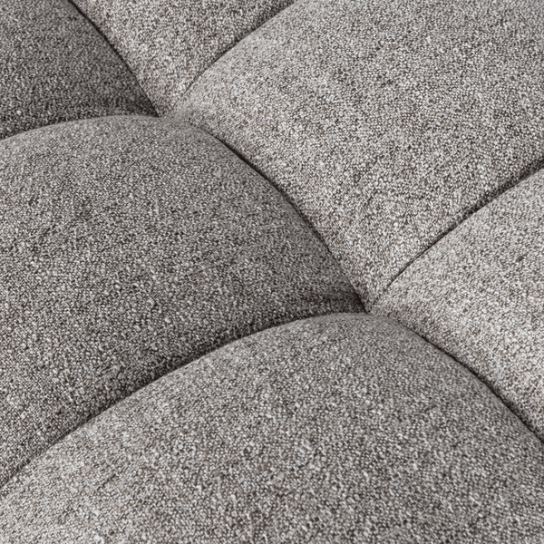 ALLURE HOCKER GEWEVEN STOF KLEI MELANGE