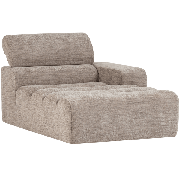 NOVI CHAISE LONGUE ELEMENT ARM RECHTS NATUREL MELANGE