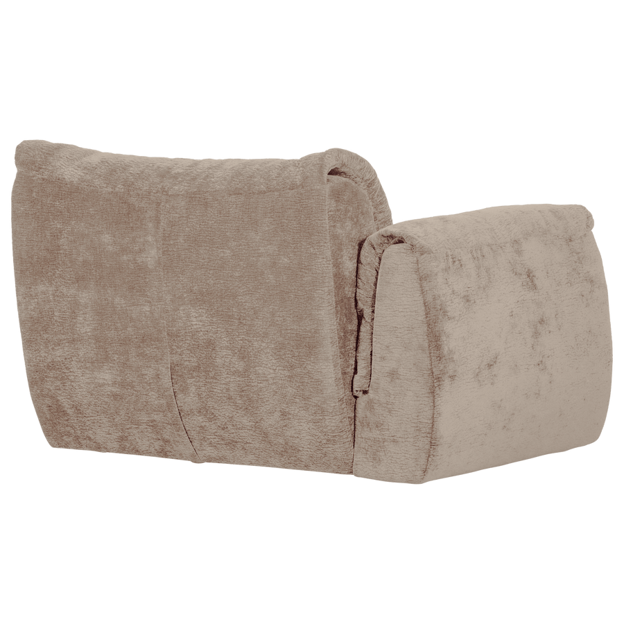 BAGGY 1-ZITS ELEMENT MET ARM LINKS 3D CHENILLE ZAND