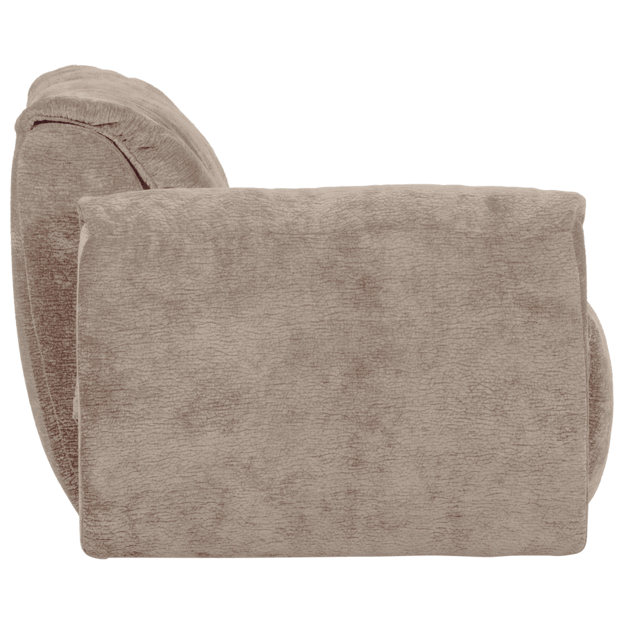 BAGGY 1-ZITS ELEMENT MET ARM LINKS 3D CHENILLE ZAND