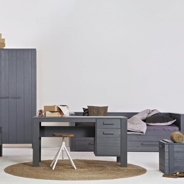 DENNIS BUREAU GRENEN GEBORSTELD STEEL GREY [fsc]