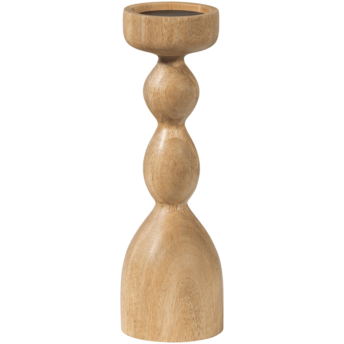 LISKE KANDELAAR MANGOHOUT NATUREL
