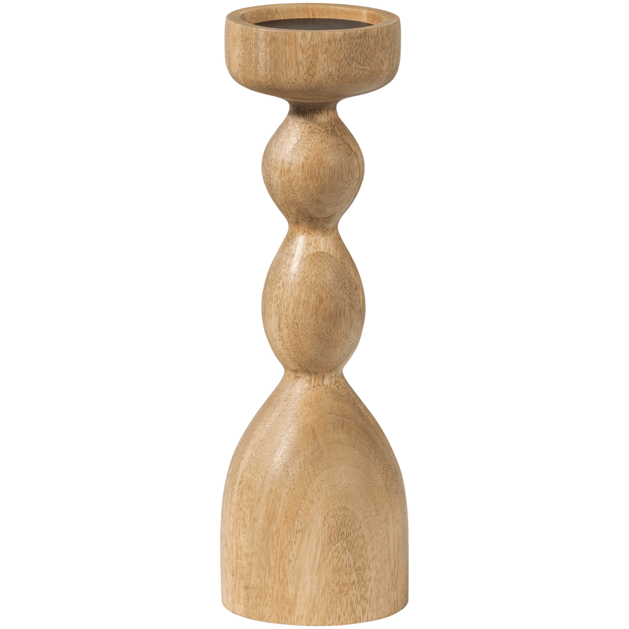 LISKE KANDELAAR MANGOHOUT NATUREL